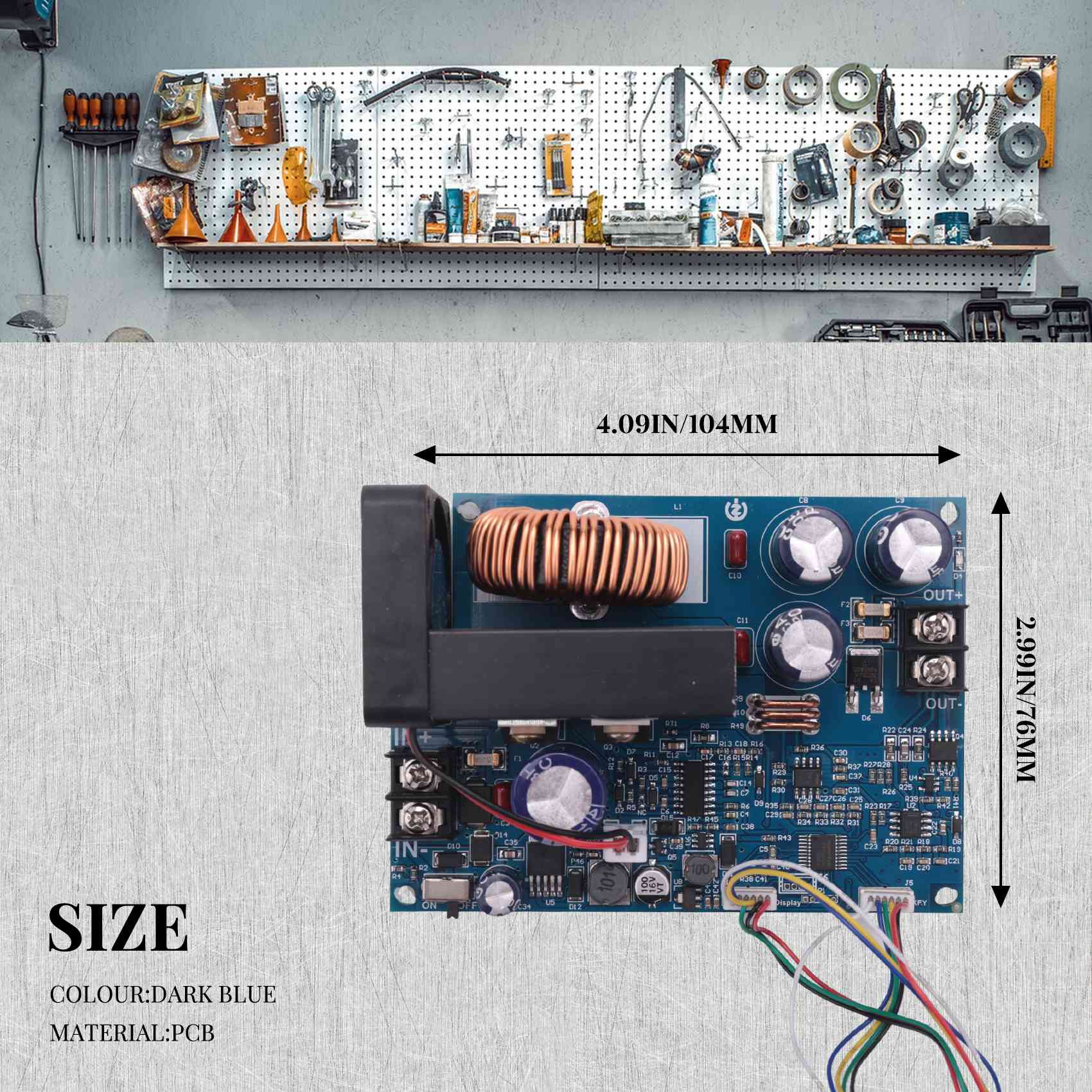 Step Down Dc Power Supply Module 1000W - Modul Konverter DC-DC Buck WZ5020L 20A