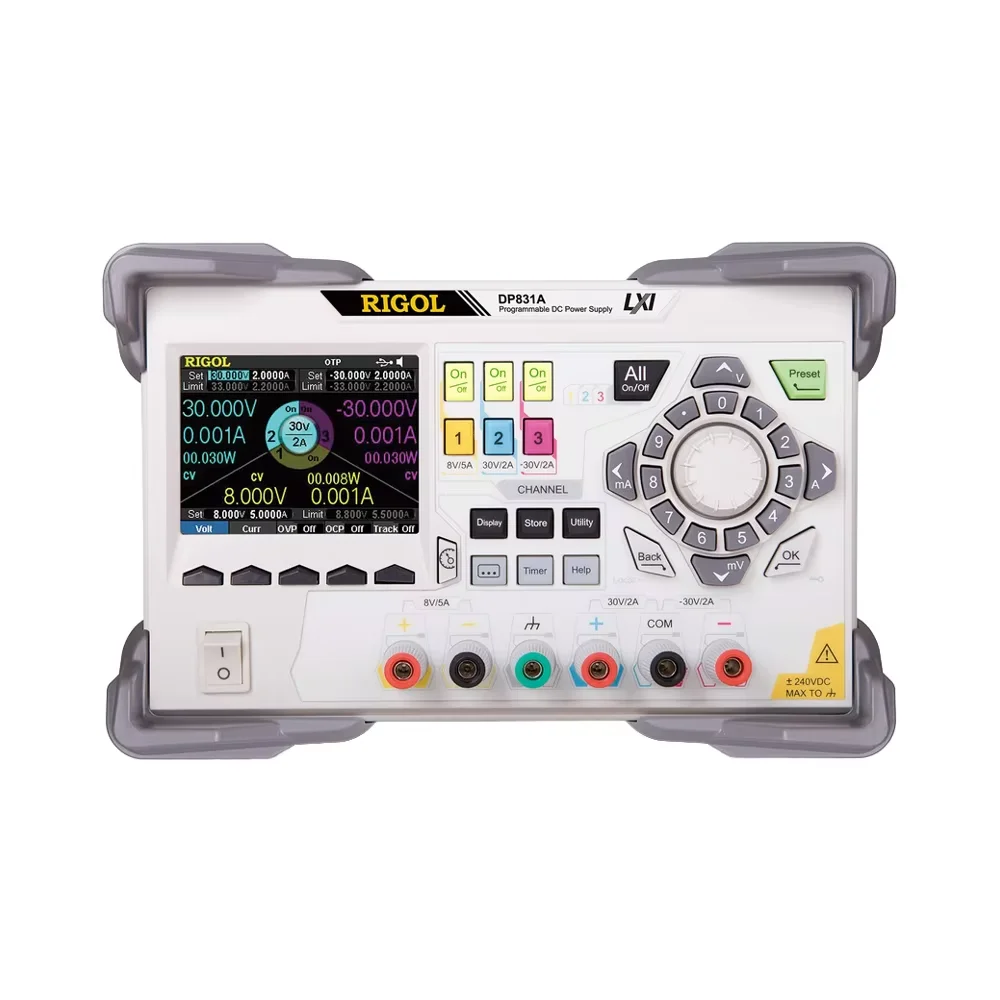 Linear Dc Power Supply Triple Output - Catu Daya DC Linear Terprogram Tiga