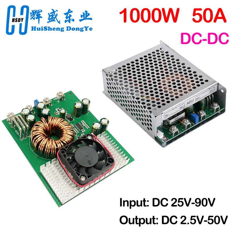 Step Down Dc Power Supply Module 1000W - Catu daya Stabilizer tegangan lebar, konverter