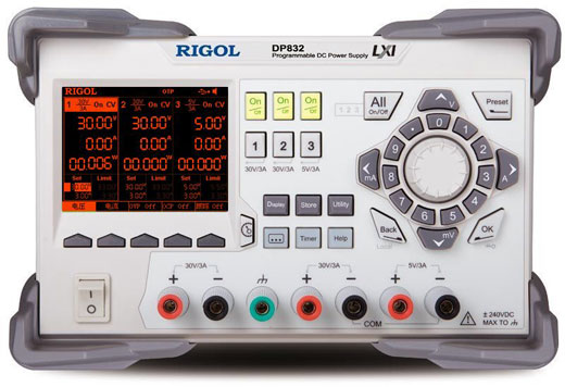 Linear Dc Power Supply Triple Output - Rigol DP832 3 Saluran Triple Output
