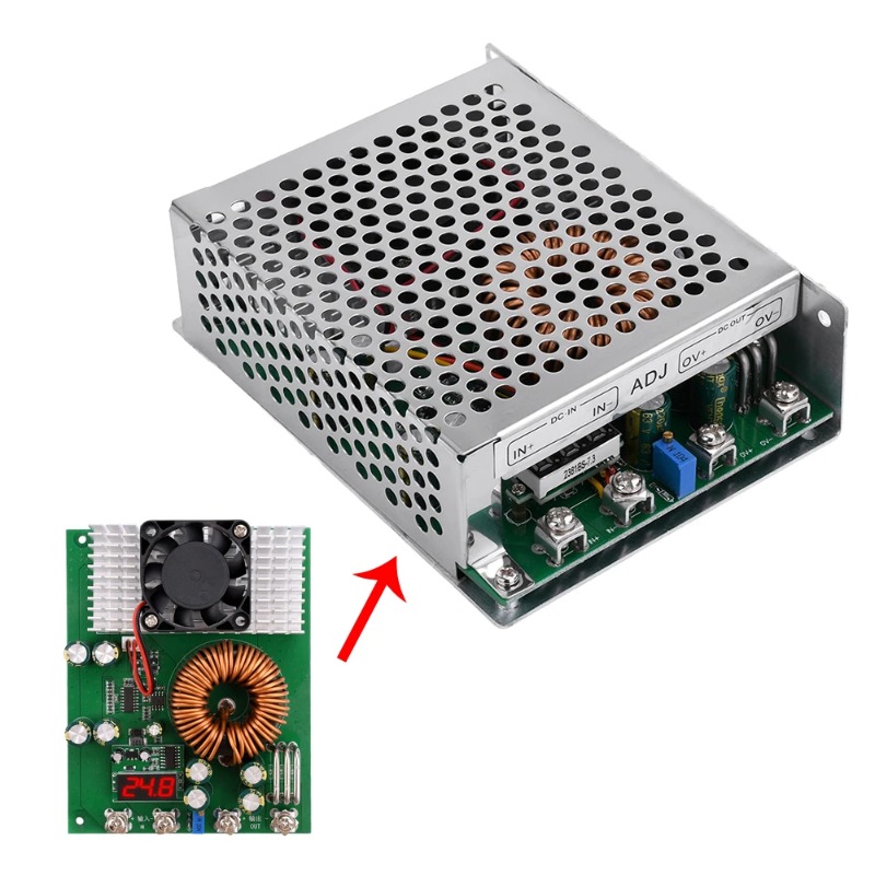 Step Down Dc Power Supply Module 1000W - Konverter Buck DC-DC 1000W 50A, Modul