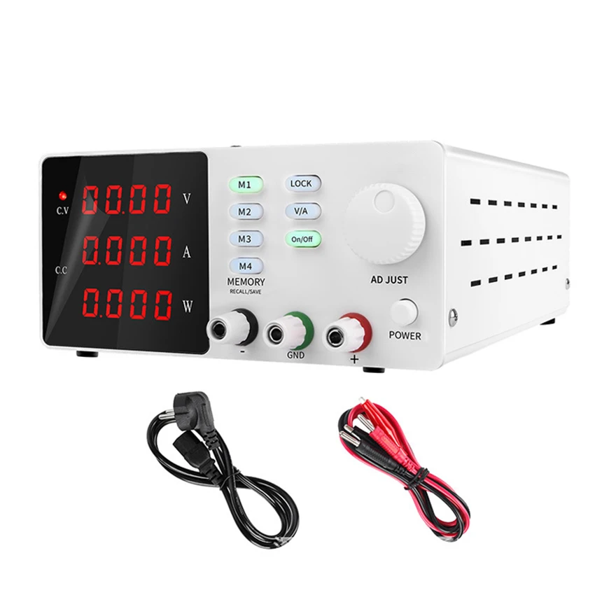 Power Supply DC Terprogram Lab - High Precision Adjustable Lab Power Supply 120V 3A ulasan dan harga