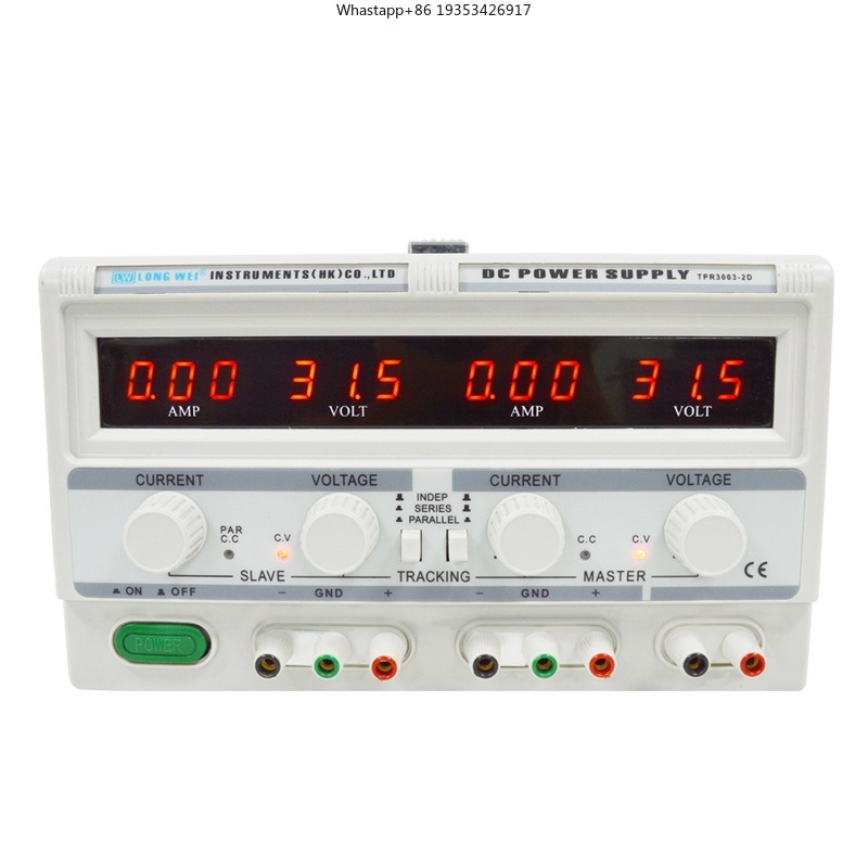 Catu Daya DC Linear yang Dapat - Dual Channel Linear Power Supply 30V 5A ulasan dan harga