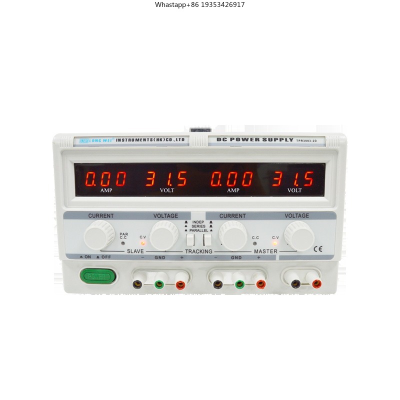 Catu Daya DC Linear yang Dapat - Dual Channel Linear Power Supply 30V 5A ulasan dan harga