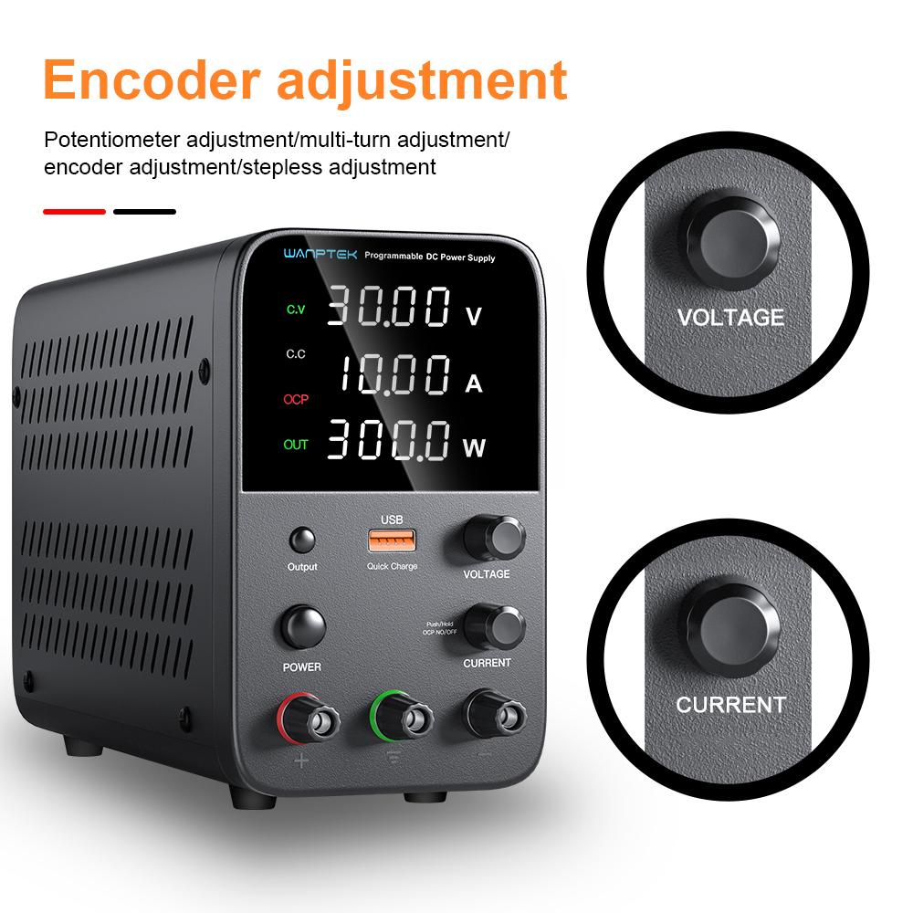 Catu Daya Laboratorium Wanptek - Programmable Dc Power Supply 60V 10A ulasan dan harga