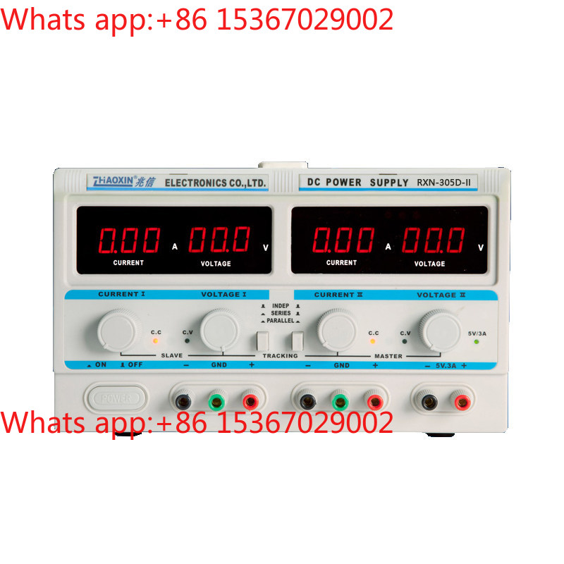 RXN-305D-II catu daya DC linea - Dual Channel Linear Power Supply 30V 5A ulasan dan harga