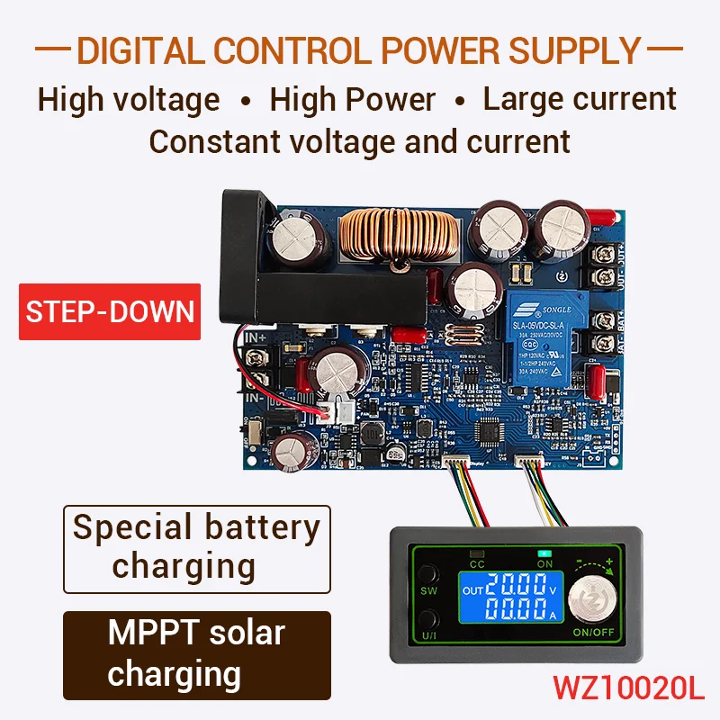 Modul DC Buck 100V 1000W Tegan - Step Down Dc Power Supply Module 1000W ulasan dan harga