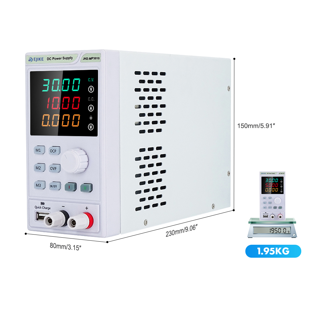 EJIKE DC Power Supply 300W Dap - Programmable Dc Power Supply 60V 10A ulasan dan harga